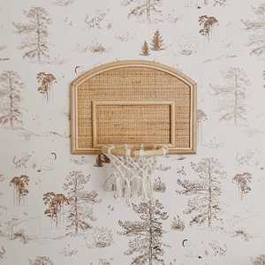 Cerceau de basket-ball en rotin panneau de jante panneau naturel pour enfants jeu de sport panier en osier cerceaux du Vietnam - Product Image 6