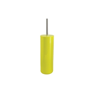 Spazzola per WC MSV 'Nikki' in plastica gialla - Product Image 1