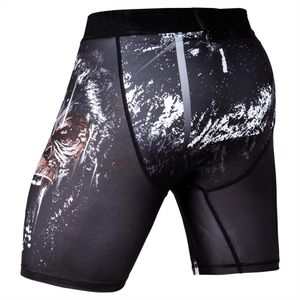 Men's MMA Fight Shorts Sublimation Washed Stretch Lightweight Sports Training Grappling Kickboxing Boxing - Product Image 6