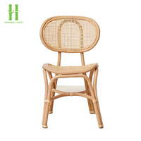 Chaise en rotin pour enfants en bois massif chaise de salle à manger pour tout-petits siège en rotin tissé couleur pastel personnalisé fête d'enfants événement prix d'usine
