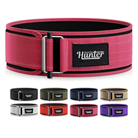 Vente en gros Ceinture d'haltérophilie en nylon autobloquant Gym Fitness Musculation Musculation Cross-fit Ceintures d'haltérophilie
