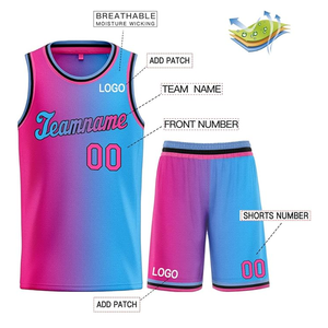 Short de basket-ball personnalisé pour hommes Laker bsci maillot de basket-ball réversible uniforme de sport d'été 100% Polyester - Product Image 3