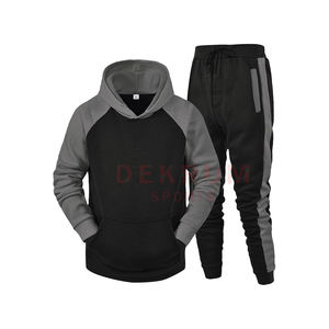 ไฮสตรีทใหม่ชุดวอร์มผ้าฝ้ายเทอร์รี่ให้ความอบอุ่นระบายอากาศได้ไซส์ใหญ่พิเศษลายถนนสูงสินค้าใหม่ - Product Image 1