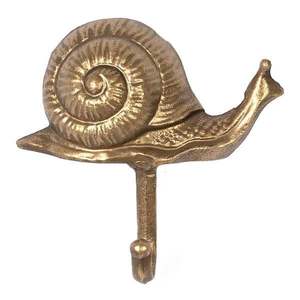 Suministro directo de fábrica, gancho de pared de Metal en forma de caracol, colgador de ropa de llave de diseño moderno único con decoración de animales para sala de estar - Product Image 1