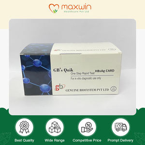 ISO 인증 최고급 공급 프리미엄 등급 고정밀 HBsAg 신속 카드 검사 키트 진단용 최저가 - Product Image 3