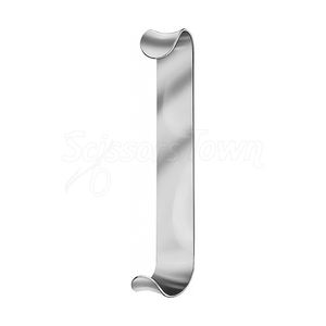 Instrumento de acero inoxidable con retractor quirúrgico largo para acceso a tejido profundo en cirugías abdominales y generales - Product Image 3