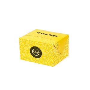 Caja Cuadrada Reciclada con Cierre a Presión 15x10x8 cm Blanca o Color Havana para Suero para el Cuidado de la Piel - Product Image 2
