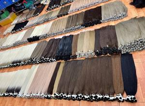 Vrac Vierge Remy Extensions de Cheveux Humains Vietnamiens de Haute Qualité Machine Double Trame Worldhair Marque - Product Image 4