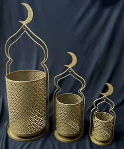 Décorations lumineuses du Ramadan 2026, dernières nouveautés, vente chaude, bougeoirs marocains, lanternes populaires à motif de lune - Product Image 4