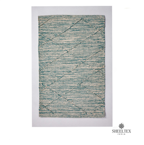 100% coton tissé à la main Textiles modernes grande taille tapis personnalisé antidérapant bibliothèque chambre tapis pour usage domestique lavable pour l'Inde vivant - Product Image 6