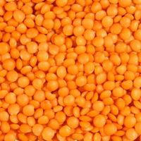 Lentilles rouges séchées, procédé AD, emballage en vrac, provenance Thaïlande Bangkok, 1 kg, durée de conservation de 2 ans