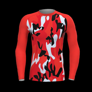 OEM Custom Long Sleeve Urf 50 <b>Rash</b> <b>Guard</b> Fully Sublimation BJJ <b>Men's</b> <b>Rash</b> <b>Guard</b> <b>Men</b> - Product Image 3