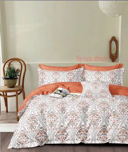 Nữ Hoàng Kích Thước 3-Mảnh Sợi Nhỏ Bộ Đồ Giường Đặt Hoa Thoải Mái Bộ Sưu Tập 1 Tấm Phẳng + 2 Gối Bao Gồm Siêu Mềm Polyester - Product Image 6