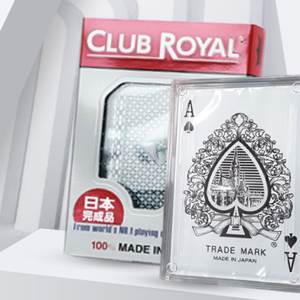 100% cartes à jouer en plastique lisse au toucher impression claire bord de verrouillage séparé pour jeu de cartes couleur pure - Product Image 1