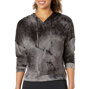 Premium Quality Trendy Fashion <b>Tie</b> <b>Dye</b> <b>Hoodie</b> Soloid Colors Stylish and Comfortable Women <b>Tie</b> <b>Dye</b> <b>Hoodie</b> - Product Image 1
