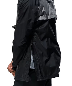 Chaqueta Cortavientos para Hombre, Ligera, Impermeable, para Entrenamiento, Correr al Aire Libre, Ropa Deportiva Informal, Transpirable, con Capucha - Product Image 3