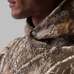 Sweat à capuche en molleton de coton lourd de haute qualité conçu sur mesure pull surdimensionné vêtements décontractés pour hommes thermique hiver brodé - Product Image 4