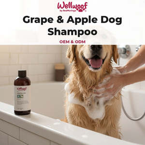 Shampoo per Cani Biologico RedMoringa Pet Products Uva e Mela 200 mL Premium OEM PL Italia per Toelettatura - Product Image 2