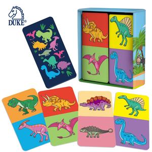 Juego de cartas de dominó personalizado de colores juguete educativo para niños - Product Image 3
