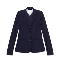 Chaqueta de Equitación para Competición Ecuestre, de Alta Calidad, Color Personalizado, Talla Personalizable, Cómoda, de Algodón, para Mujer