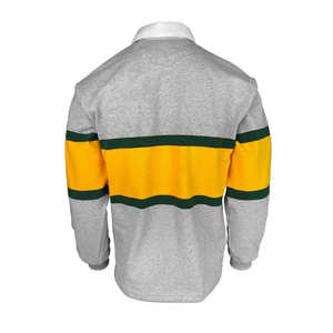 Breathable Custom Made Rugby Jersey with Classic White Collar and Rugby Uniform for Sportswear - Product Image 6