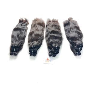 วิกต่อผมมนุษย์แบบหลวมสีธรรมชาติสีดำสำหรับผู้หญิง - Product Image 1