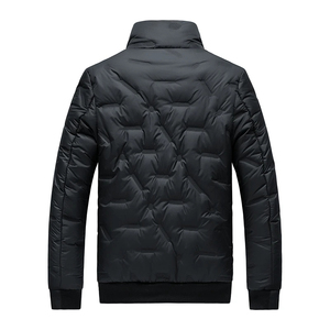 Chaqueta cálida deportiva informal de talla grande 8XL para hombre, abrigos acolchados nuevos de otoño e invierno con cuello de pie, estilo Parker grueso - Product Image 4