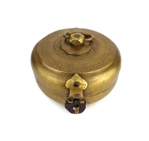 กล่องชะพานตีทองเหลือง ขนาดและรูปร่างที่กําหนดเอง กล่องโรตีภาชนะชะพานตีทองเหลืองในราคาต่ําสุด การออกแบบที่น่าสนใจ - Product Image 1