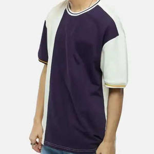 Camisetas de algodón 100% para hombre, superventas, estampado personalizado, peso pesado, ajuste holgado, cuello redondo, estilo callejero, diseño de manga corta, estambre - Product Image 4