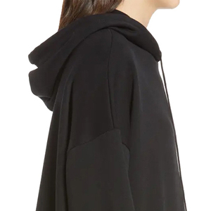 OEM Casual Wear Pull à capuche en polaire à manches longues pour les femmes personnalisé saison d'hiver col à capuche prix de gros - Product Image 4