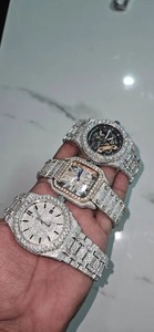 นาฬิกาเพชรหรูหราพร้อมเคสโลหะผสมสำหรับขายปลีกหรืออีเวนต์และให้เป็นของขวัญปริมาณมาก - Product Image 4