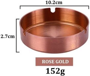 Cendrier élégant en cuivre massif avec un design élégant pour les bars, les restaurants et le bureau. - Product Image 6