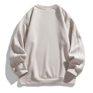 Sweat-shirt décontracté oversize coupe classique 100 % coton écologique léger pour l'hiver, idéal pour le quotidien, les voyages et la mode urbaine - Product Image 2