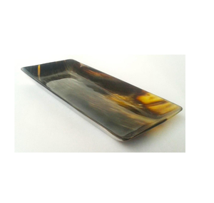 Plateau rectangulaire en corne de buffle personnalisé - Meilleure qualité, design gravé moderne pour mariage, logo et emballage personnalisés - Product Image 3
