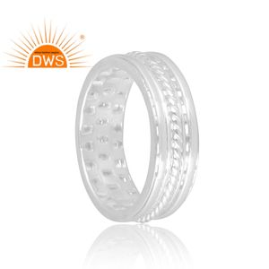 Anillo de Plata de Ley 925 de Último Diseño, Joyería Personalizada para Mujer, Regalo para Ella, Fabricante de Joyería Fina - Product Image 2