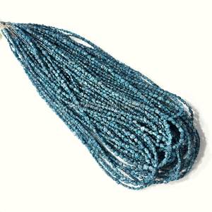 เพชรบลูธรรมชาติ 3-3.5 มม. แบบดิบ ไม่เจียระไน รูปทรงหยดน้ำ สำหรับทำเครื่องประดับ ราคาขายส่ง - Product Image 5