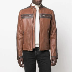 เสื้อโค้ทผู้ชายคอปกตั้งผ้าฟลีซหนาสำหรับฤดูหนาวโลโก้ตามสั่ง - Product Image 1