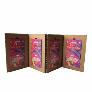 Cajas <span class=keywords><strong>de</strong></span> Papel Kraft Personalizadas al por Mayor, Ecológicas, Libres <span class=keywords><strong>de</strong></span> Pegamento, Aptas <span class=keywords><strong>para</strong></span> Alimentos, <span class=keywords><strong>para</strong></span> Barras <span class=keywords><strong>de</strong></span> Chocolate Artesanal - Product Image 4