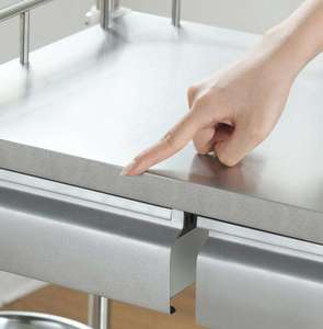 Rehabilitation Therapy 3 Shelves Stainless Steel Hospital <strong>Dressing</strong> <strong>Trolley</strong> Hospital Clinic Treatment Cart <strong>Trolley</strong> - Product Image 6