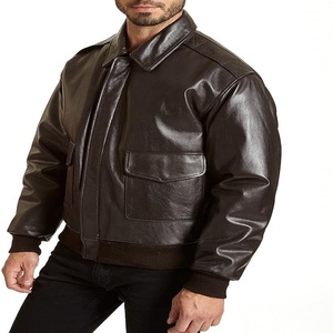 Chaqueta de cuero para hombre, chaqueta de cuero con estilo para hombre, diferentes colores disponibles al mejor precio, chaqueta de cuero de alta calidad para hombre - Product Image 4