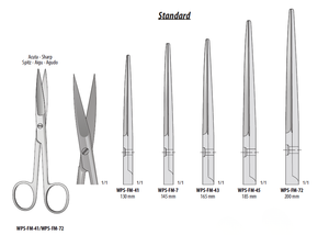 Ciseaux chirurgicaux médicaux en acier inoxydable de précision mondiale, coupe-tissus certifié ISO13485 pour les premiers secours, clinique générale - Product Image 4