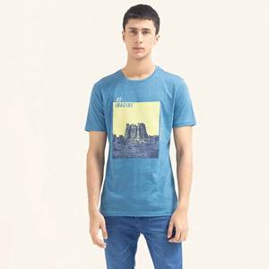 T-shirt en coton de haute qualité personnalisé pour hommes, t-shirt vierge épais pour impression, t-shirts pour hommes - Product Image 5