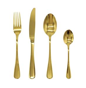 Ensemble de couverts en laiton de dernière conception Couverts de couleur or de qualité supérieure pour le mariage et la fête en gros. - Product Image 1