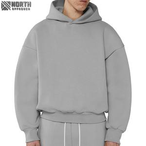 เสื้อฮู้ดผ้าฝ้าย100% ใส่ได้ทั้งชายและหญิงเสื้อมีฮู้ดผ้าฟลีซผ้าฟรีซเทอร์รี่ใส่ได้ทั้งชายและหญิงเสื้อมีฮู้ด450จีเอสเอ็มใส่โลโก้ได้600gsm พอดี - Product Image 1