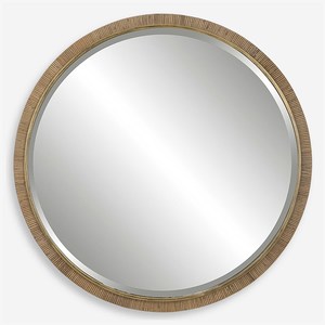 Miroir mural rond en métal au design élégant, hôtel, appartement, maison, salon, chambre à coucher, couloir, décoration murale, miroir de maquillage - Product Image 3