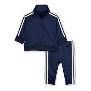 Ropa deportiva personalizada, chándal de polo corto y camiseta, conjunto de chándal de hombre de manga larga con hilo blanco/traje de jogging/chándal - Product Image 4