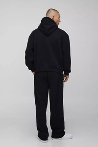 ชุดวอร์มแบบสวมหัวสำหรับผู้ชายทรงบ็อกซี่มีฮู้ดโอเวอร์ไซส์ออกแบบได้ตามต้องการ - Product Image 2