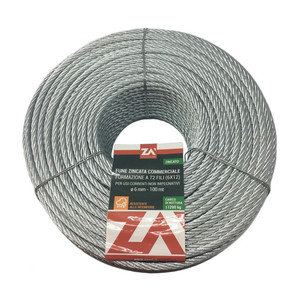 Cavetto in Acciaio 72f Diametro 14 - Product Image 2