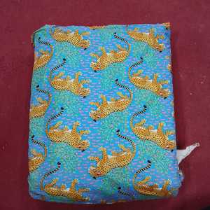 Custom Made <b>Cotton</b> <b>Silk</b> Screen Printed Herringbone <b>Fabrics</b> for Clothing Designer Home Textile Manufacturers Girls Accessories - Product Image 3