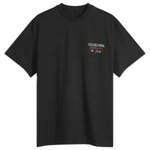 T-shirt DTF surdimensionné noir | 100% coton français éponge 300 GSM Crewneck | T-shirt graphique rétro | Premium Streetwear & Urban Fashion - Product Image 1